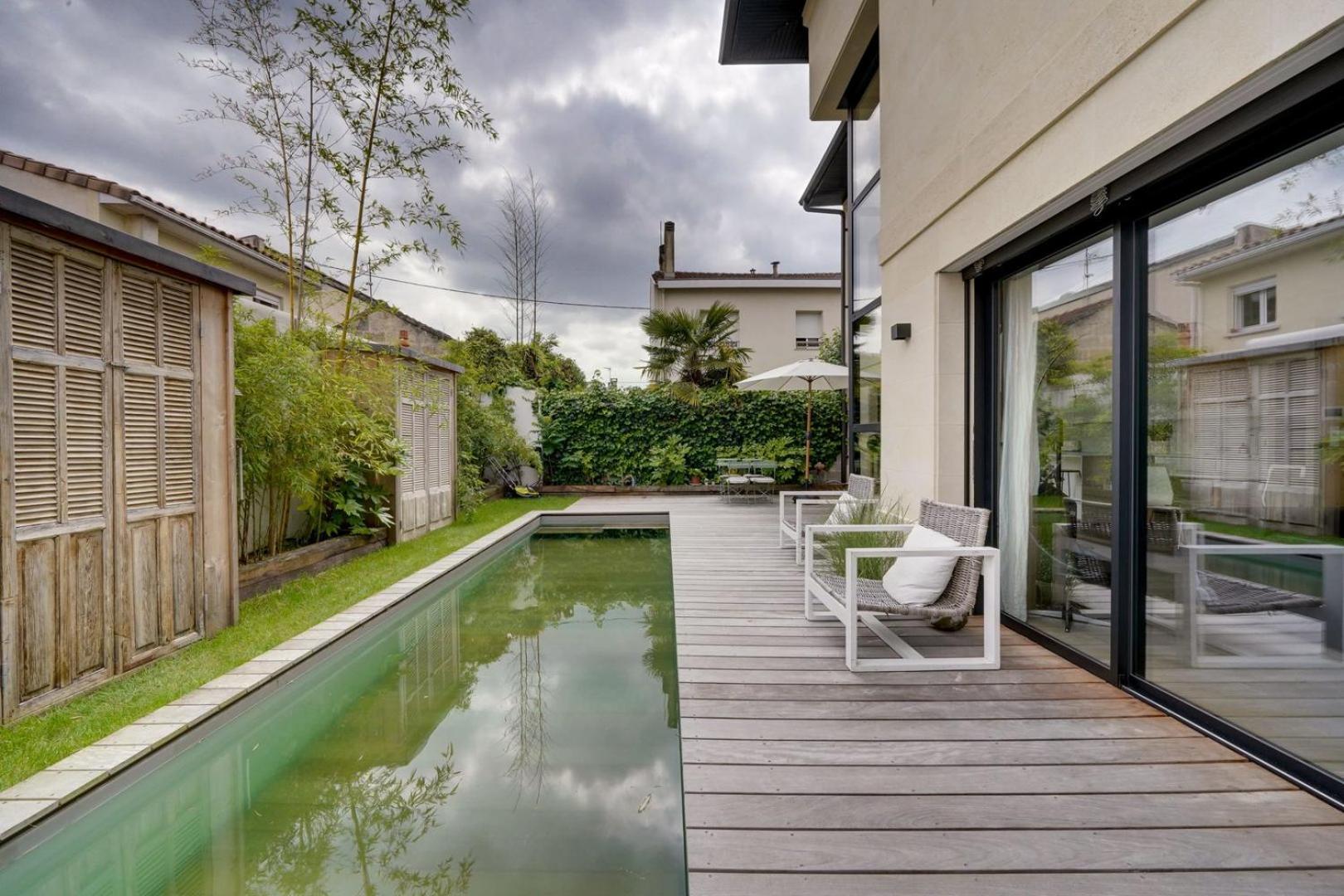 Spacious Bordeaux Family Home With Swimming Pool Bagian luar foto